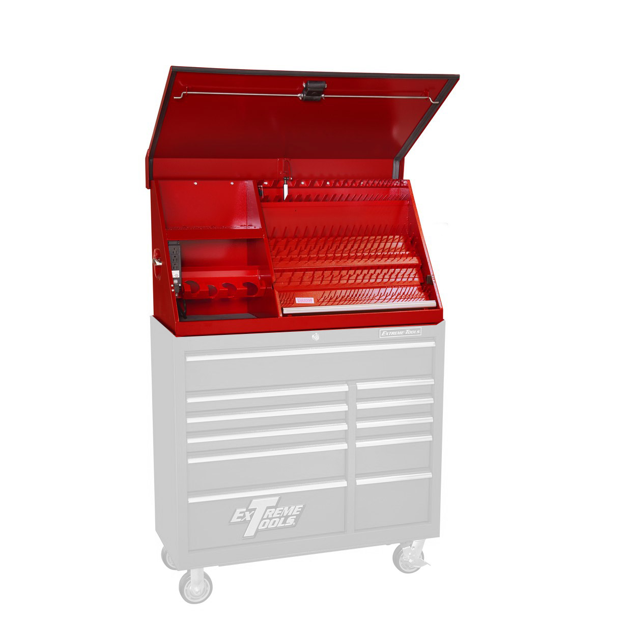 n- used toolboxExtreme Tools  41 Extreme Portable Workstation Texturedn-