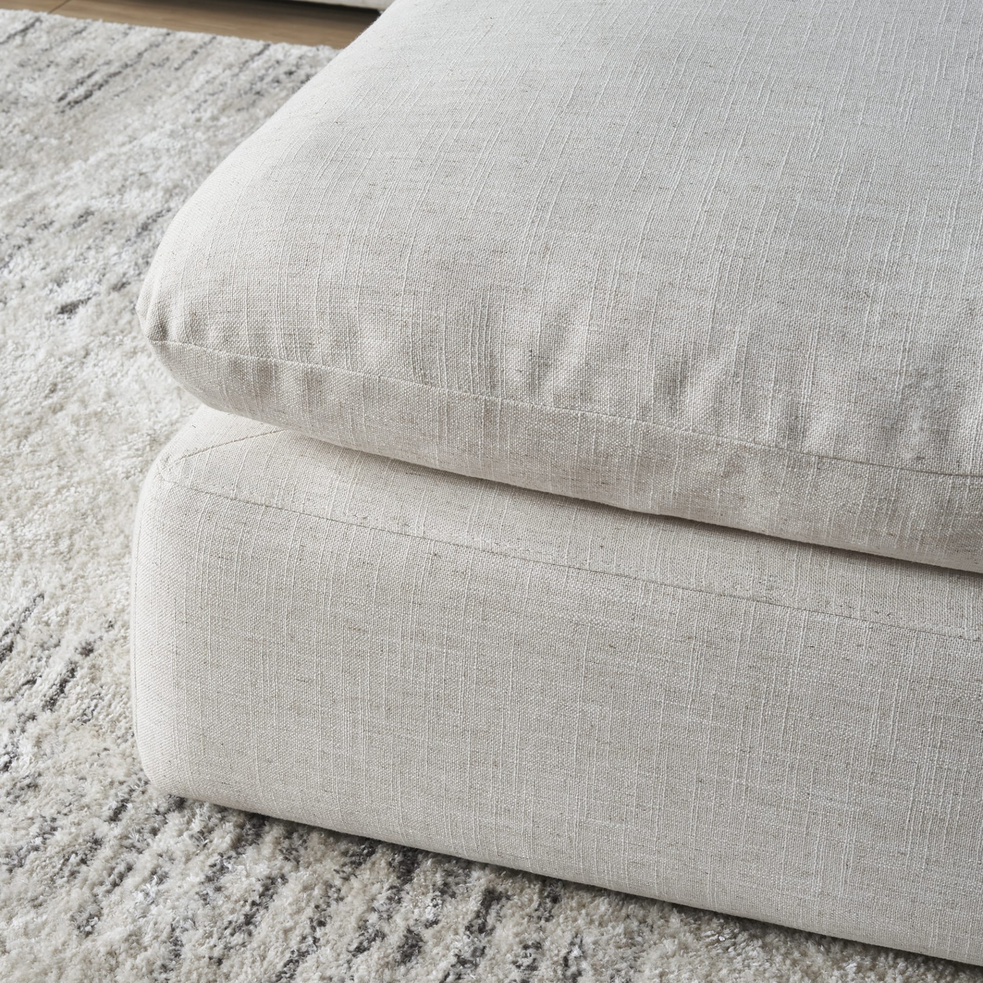 Dawson Chaise Sectional Sofa with Ottoman