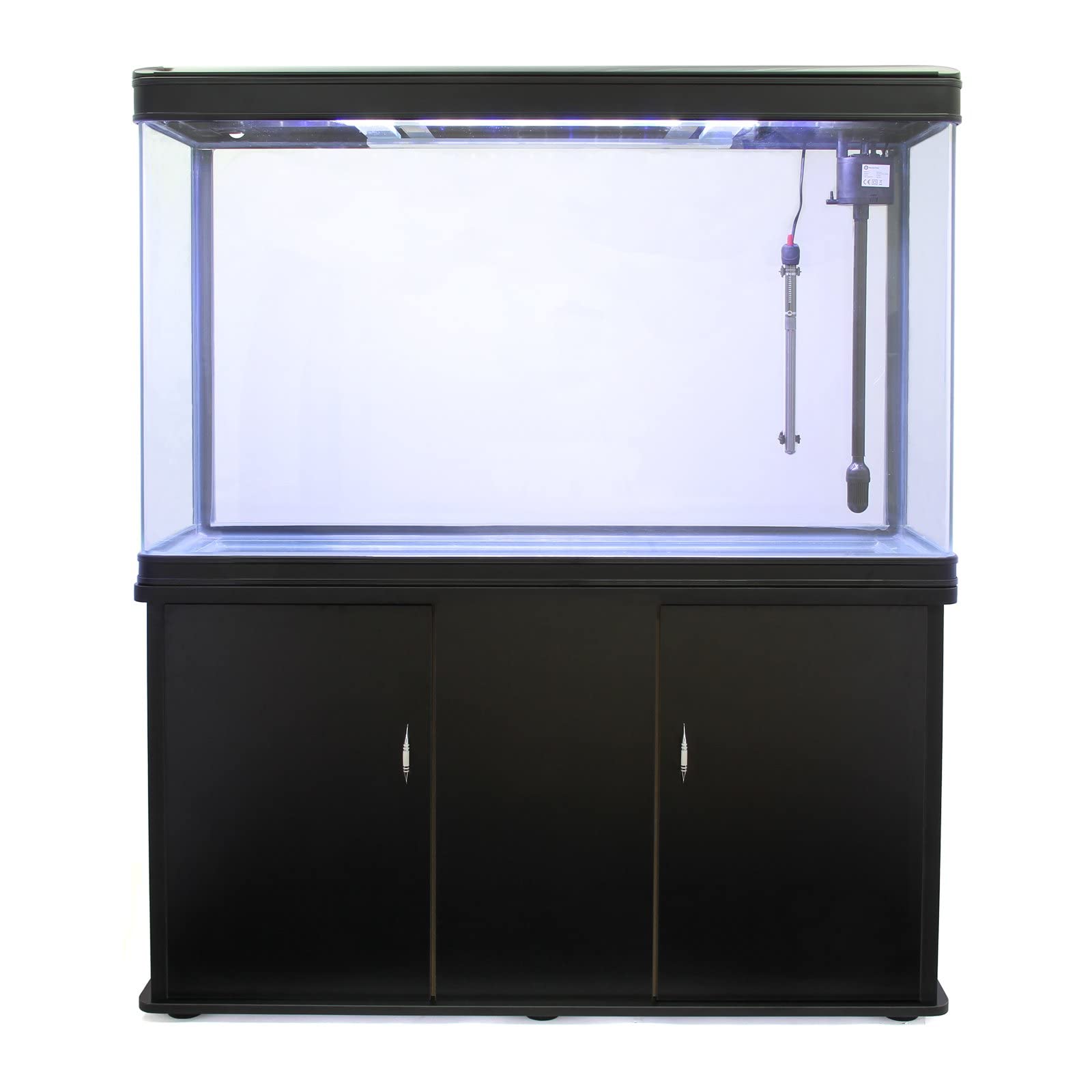 【Pet】【BS】Large Fish Tank Aquarium 4ft 300L Marine Tropical Salt Water Freshwater & Complete Starter Kit